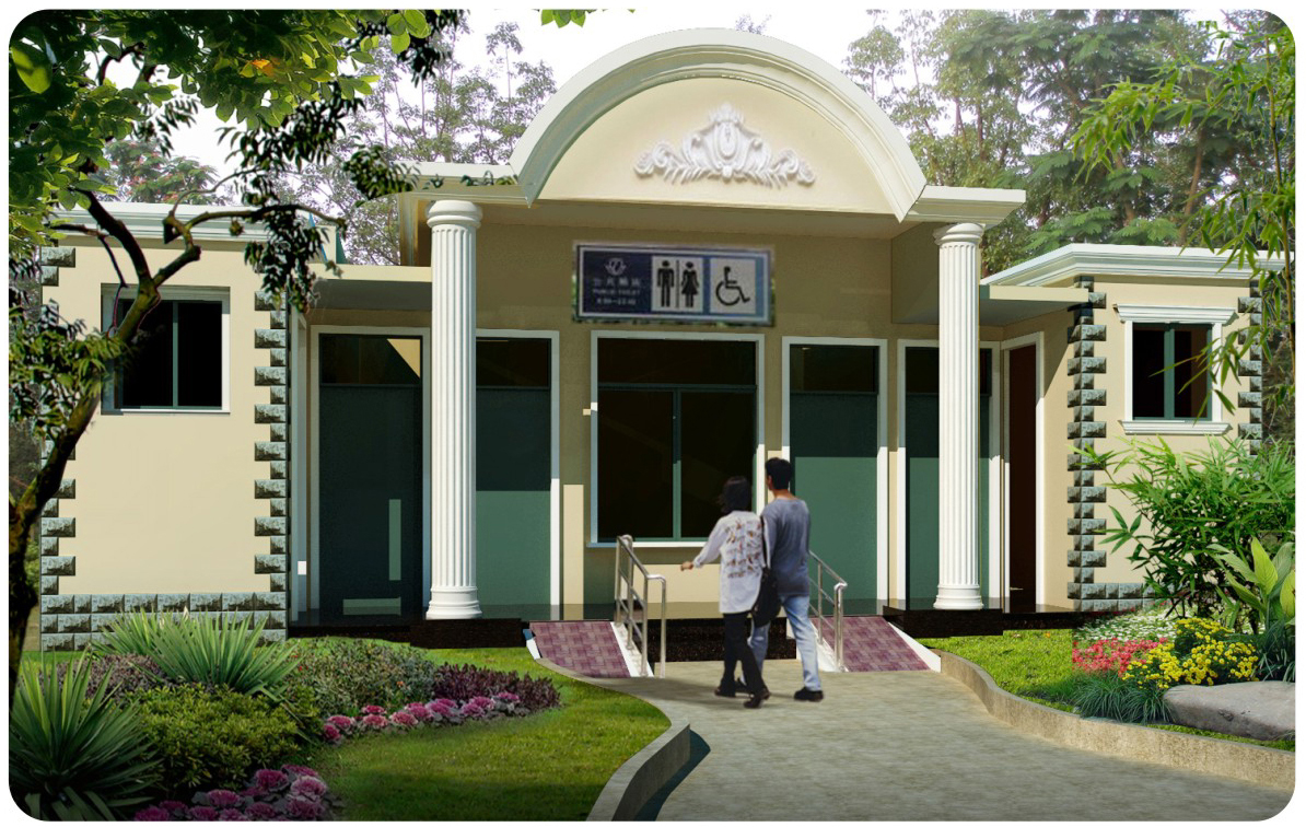 城市公厕效果图2