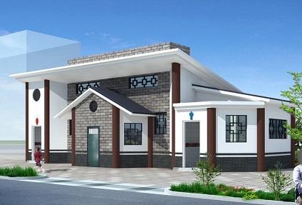 城市公厕效果图1